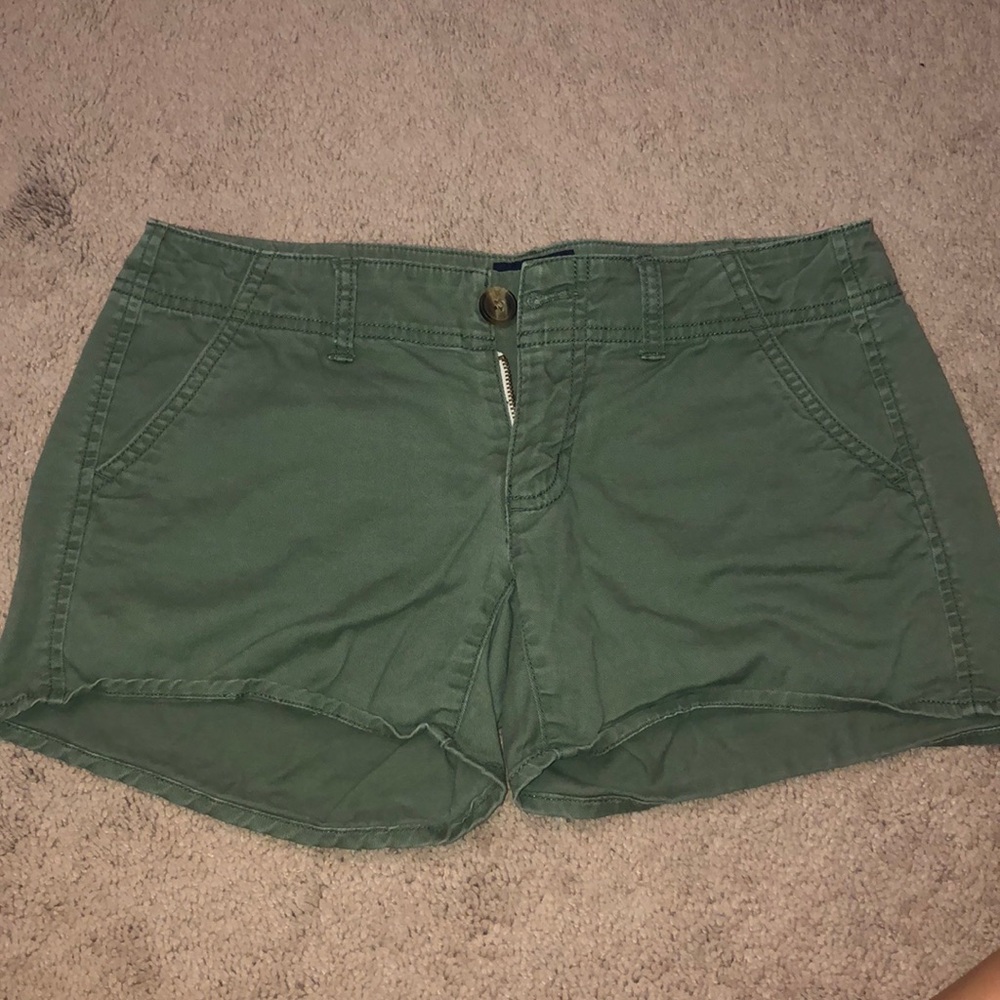 American eagle shorts in green